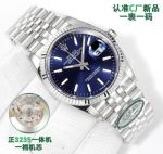 ROLEX Datejust replica with blue dial 3235 Movement 36MM 904L Steel Luminous Blue Replica Watch